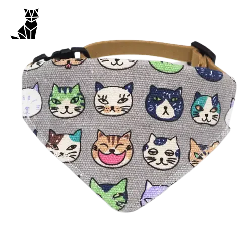 Collier bandana pour chat