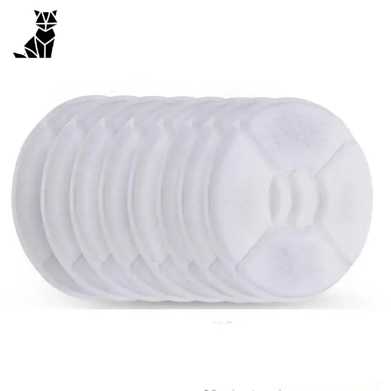 Filtres à Charbon Supplémentaires Pour Fontaine à Eau Optimale - Pack De 8