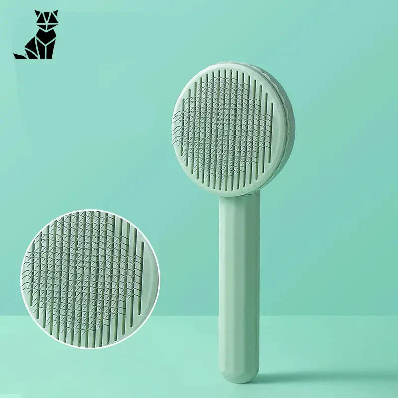 Peigne à chat - Conception ergonomique, outil de toilettage essentiel pour l’élimination des poils morts