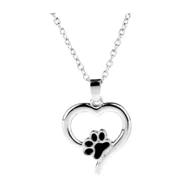 Pendentif Chat Amour En Argent Pour Une élégance Féline - Amour De Chat