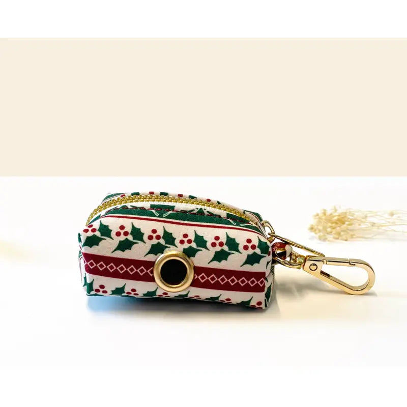 Pochette sac à crotte Coton Edition Spécial Noël