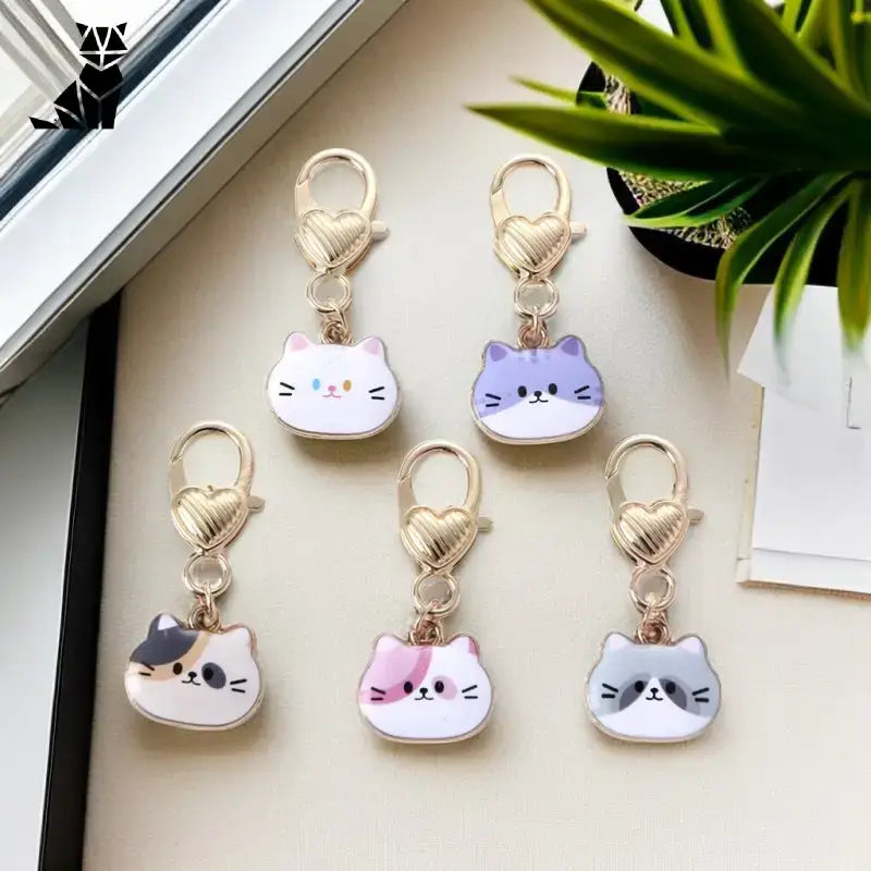 Porte-clés Chat Mignon: Un Accessoire Adorable Et Stylé