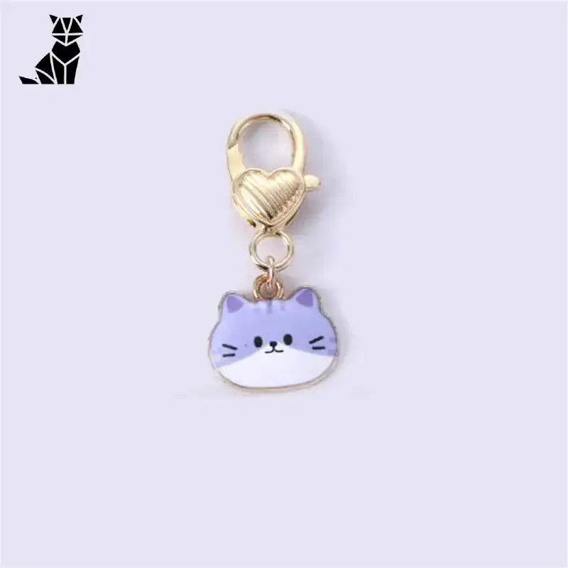 Porte-clés Chat Mignon: Un Accessoire Adorable Et Stylé - Chat c