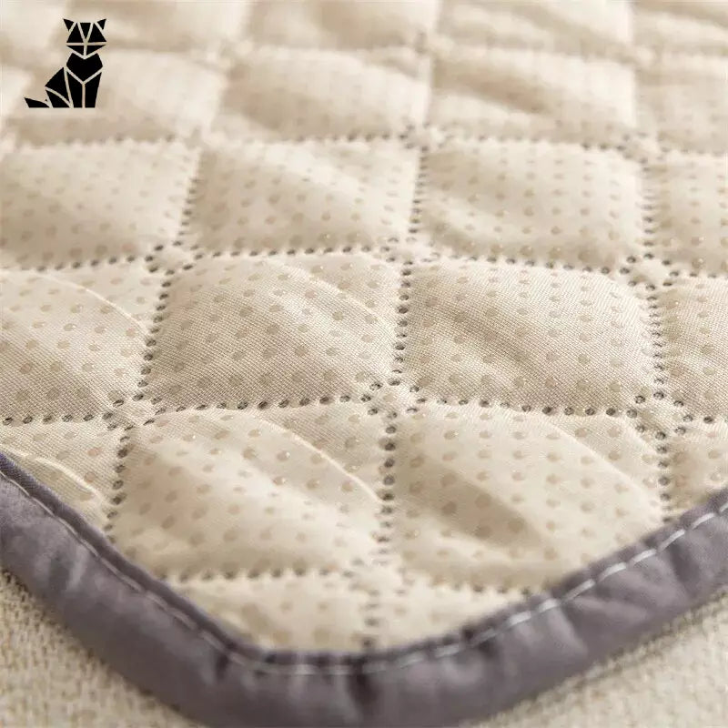 Housse de protection imperméable pour chien avec matelas en coton épais pour le confort et la durabilité