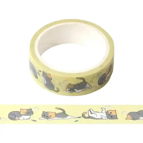 Rouleau De Scotch Chat Kawaii Pour Vos Projets Créatifs Transparent Background
