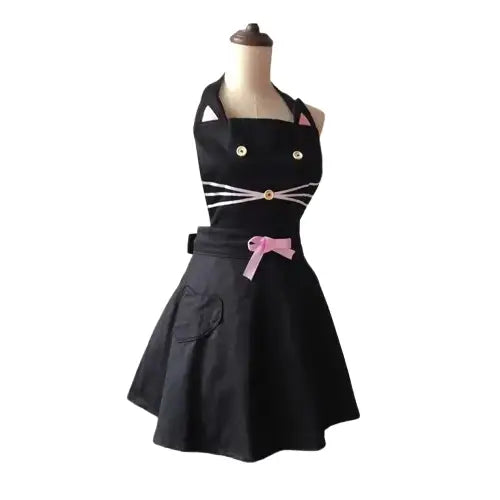 Tablier De Cuisine Chat Pour Préparer Vos Bons Petits Plats Avec Style Transparent Background