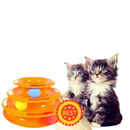 Tour de jeu pour chat | TowerBall™ Transparent Background